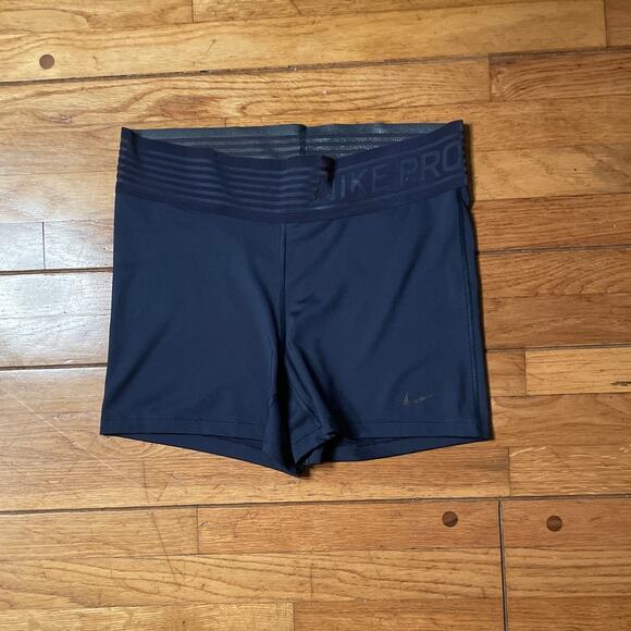 Nike Pro Women's  athletic workout shorts with Dri-FIT technology Sz L - Picture 11 of 16